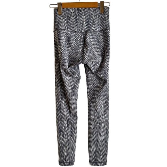 Lululemon Wunder Under High-Rise 7/8 Tight 25"Luon Battleship Silver Spoon - Picture 4 of 8